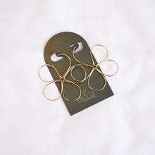 Load image into Gallery viewer, cute flower earrings gold dangle earrings jess lux accessories earrings for women floral earrings
